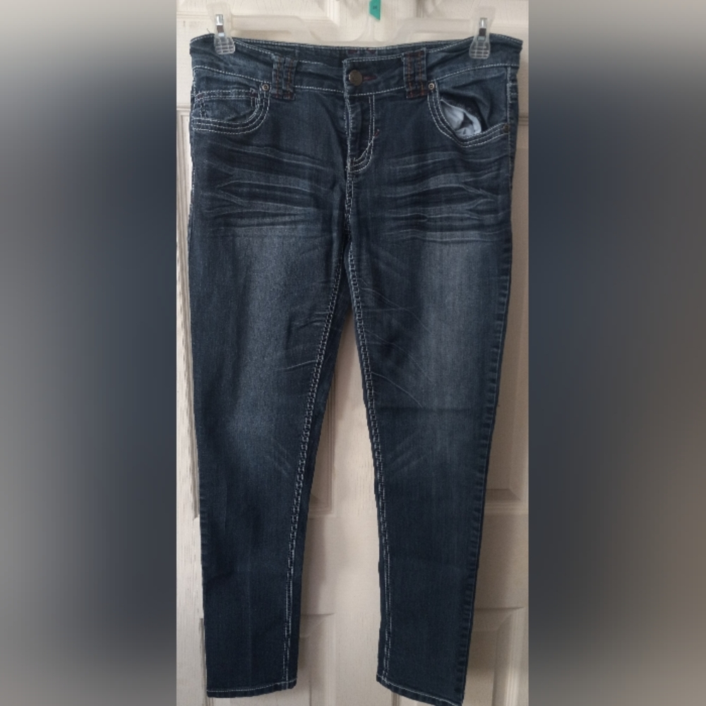 twenty-one Black Low Rise Blue Denim Jeans 9/10 R